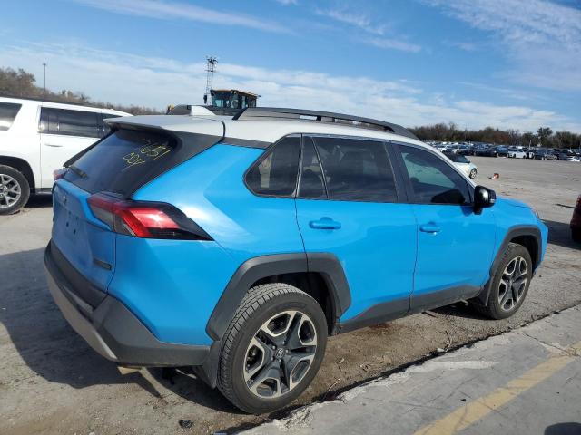 2T3J1RFV5KW037603 - 2019 TOYOTA RAV4 ADVENTURE BLUE photo 3