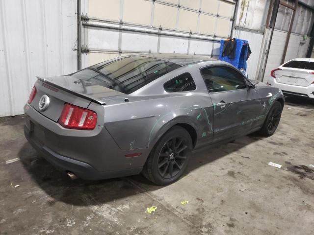 1ZVHP8AN9A5126205 - 2010 FORD MUSTANG GRAY photo 3