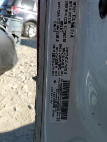 ZFBERFBT0G6A99194 - 2016 RAM PROMASTER SLT WHITE photo 13