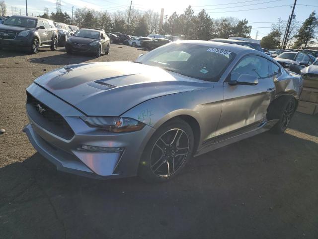 1FA6P8TH8L5138677 - 2020 FORD MUSTANG SILVER photo 1