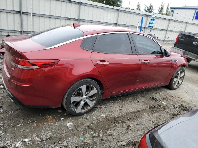 5XXGT4L38LG442031 - 2020 KIA OPTIMA LX MAROON photo 3