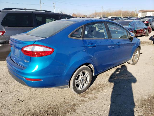 3FADP4BJ9HM125653 - 2017 FORD FIESTA SE BLUE photo 3