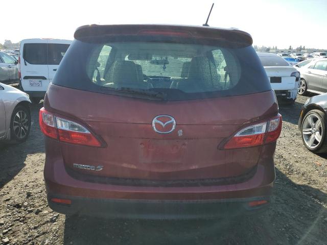 JM1CW2DL0C0101927 - 2012 MAZDA 5 BURGUNDY photo 6