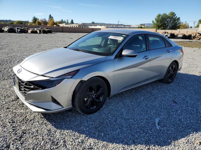 5NPLM4AG5MH035212 - 2021 HYUNDAI ELANTRA SEL GRAY photo 1