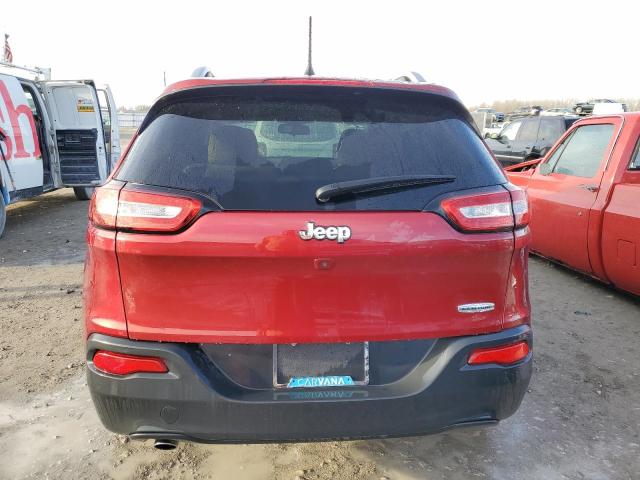 1C4PJLCB0HW669713 - 2017 JEEP CHEROKEE LATITUDE MAROON photo 6