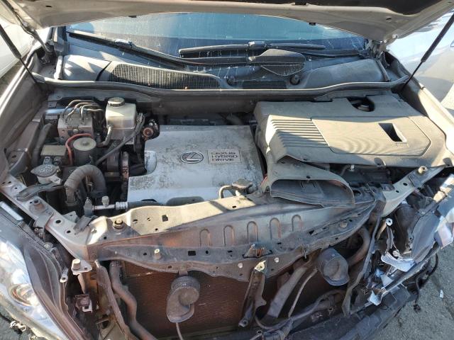 JTJZB1BA5A2400622 - 2010 LEXUS RX 450 SILVER photo 12