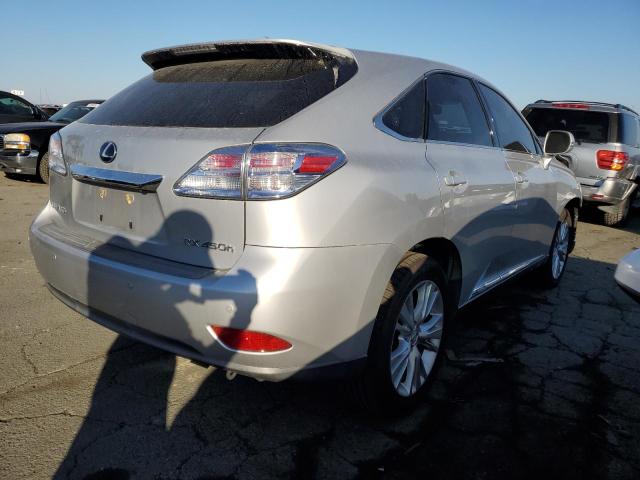 JTJZB1BA5A2400622 - 2010 LEXUS RX 450 SILVER photo 3