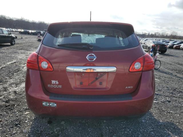 JN8AS5MV9DW614800 - 2013 NISSAN ROGUE S RED photo 6