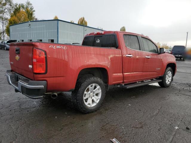 1GCGTCE36G1286676 - 2016 CHEVROLET COLORADO LT RED photo 3