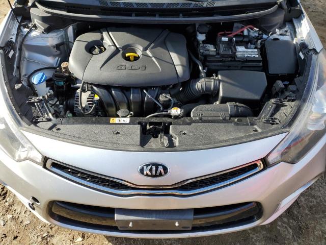 KNAFX6A82F5266707 - 2015 KIA FORTE EX SILVER photo 11