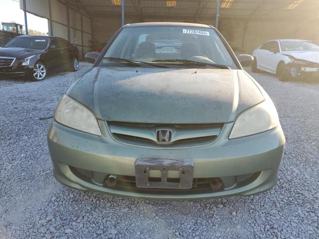 1HGES16374L003586 - 2004 HONDA CIVIC DX VP GREEN photo 5