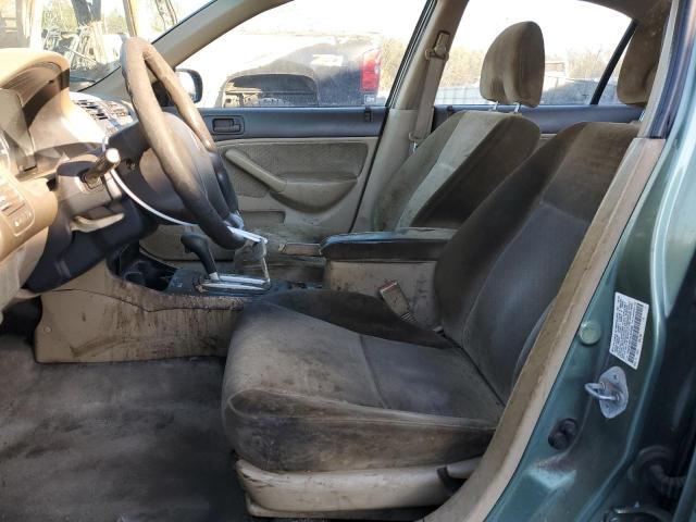 1HGES16374L003586 - 2004 HONDA CIVIC DX VP GREEN photo 7