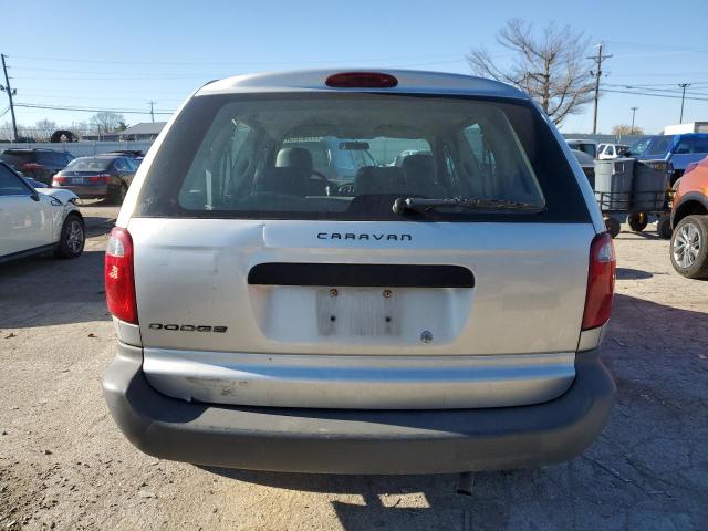 1D4GP25E36B664240 - 2006 DODGE CARAVAN SE SILVER photo 6