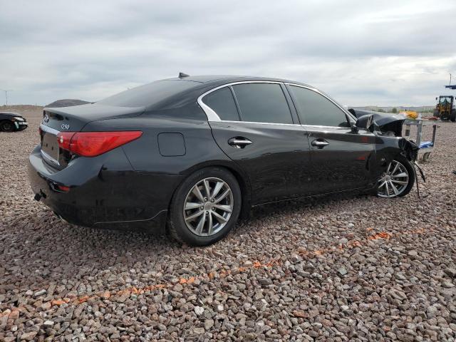 JN1BV7AR9EM692617 - 2014 INFINITI Q50 BASE BLACK photo 3