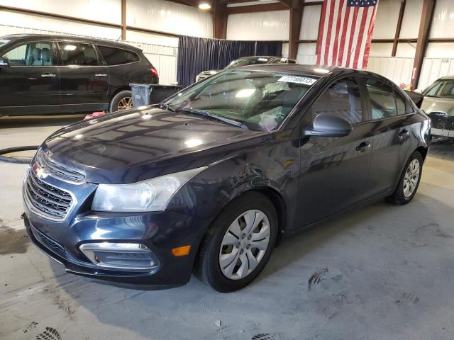 1G1PA5SH9F7291733 - 2015 CHEVROLET CRUZE LS BLUE photo 1