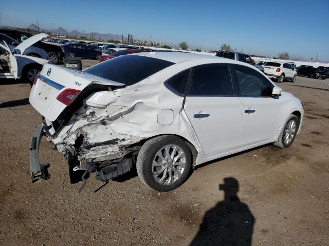 3N1AB7AP0JY203662 - 2018 NISSAN SENTRA S WHITE photo 3