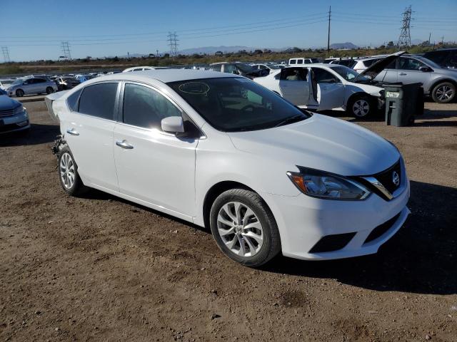 3N1AB7AP0JY203662 - 2018 NISSAN SENTRA S WHITE photo 4