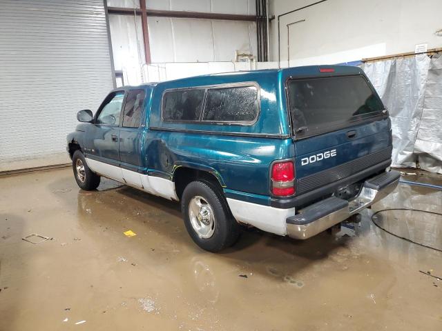 3B7HC13Y4WG235037 - 1998 DODGE RAM 1500 TURQUOISE photo 2