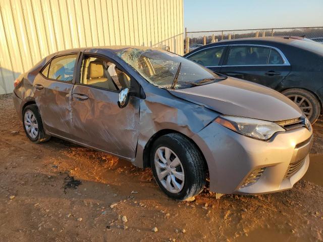 2T1BURHE6FC274156 - 2015 TOYOTA COROLLA L GRAY photo 4