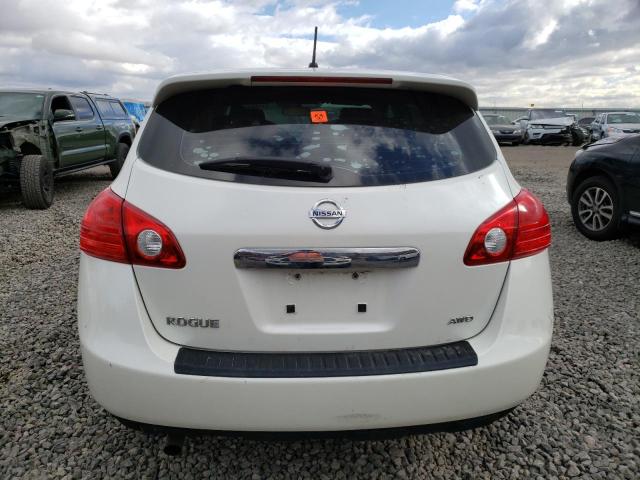 JN8AS5MV8BW296312 - 2011 NISSAN ROGUE S WHITE photo 6