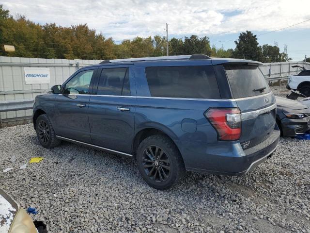 1FMJK2AT7KEA67764 - 2019 FORD EXPEDITION MAX LIMITED BLUE photo 2