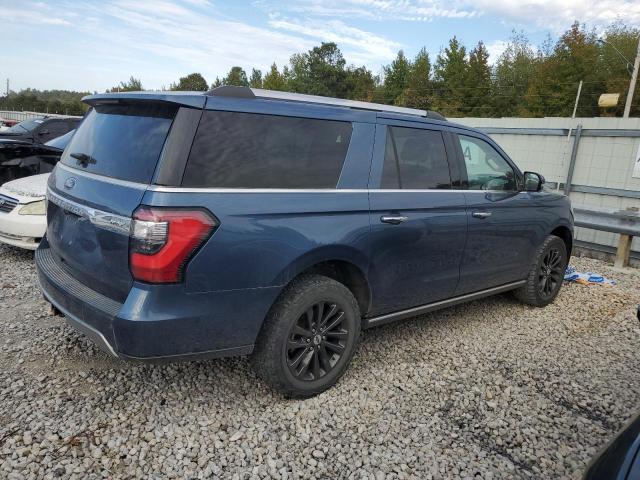 1FMJK2AT7KEA67764 - 2019 FORD EXPEDITION MAX LIMITED BLUE photo 3