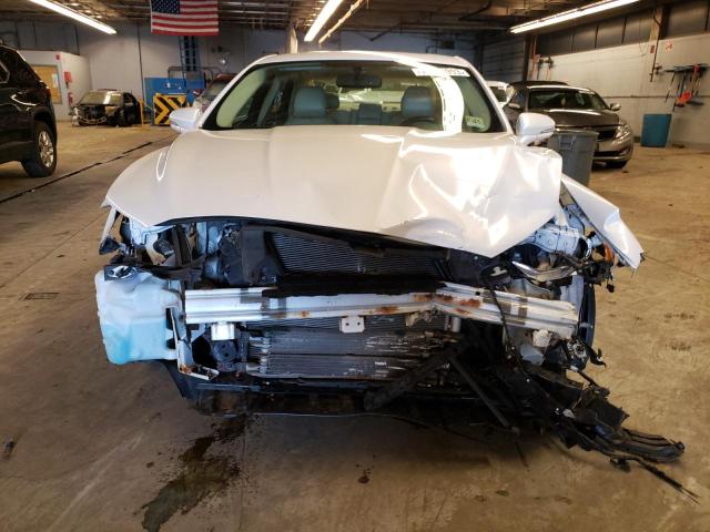 3FA6P0LU9ER252847 - 2014 FORD FUSION SE HYBRID WHITE photo 5