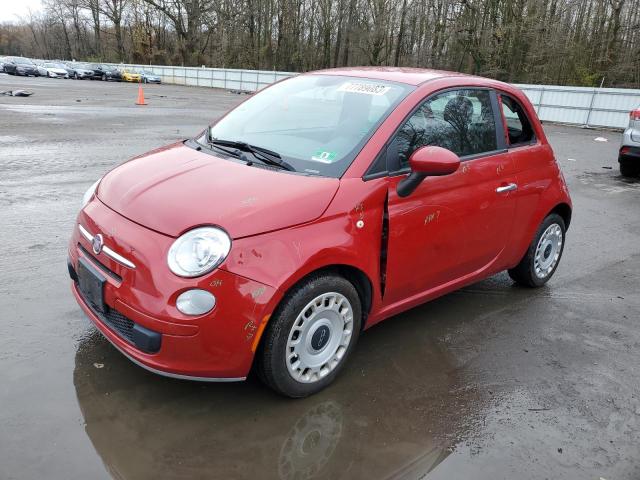 3C3CFFAR5CT384025 - 2012 FIAT 500 POP RED photo 1