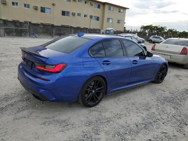 3MW5U7J07M8B54473 - 2021 BMW M340I BLUE photo 3