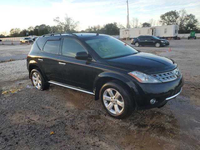 JN8AZ08T17W518185 - 2007 NISSAN MURANO SL BLACK photo 4