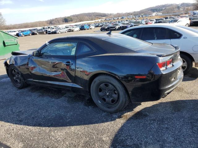 2G1FA1E32D9226688 - 2013 CHEVROLET CAMARO LS BLACK photo 2