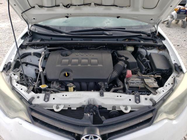 5YFBURHE6GP410111 - 2016 TOYOTA COROLLA L WHITE photo 11