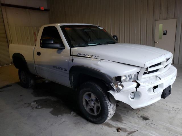 1B7HF16Y71S724987 - 2001 DODGE RAM 1500 WHITE photo 4