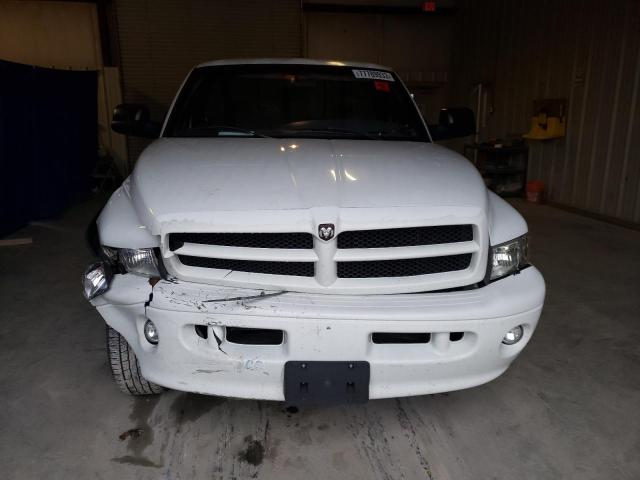 1B7HF16Y71S724987 - 2001 DODGE RAM 1500 WHITE photo 5