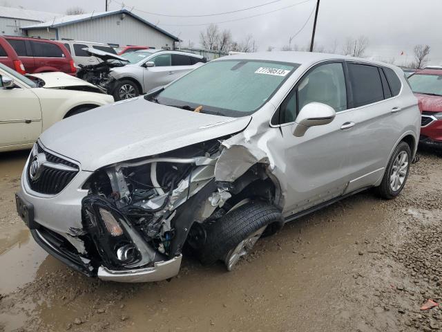 LRBFXBSA8KD095666 - 2019 BUICK ENVISION PREFERRED SILVER photo 1