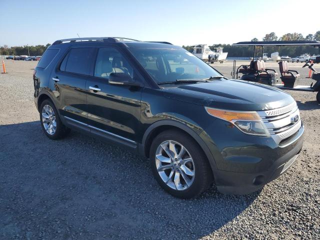 1FM5K7D8XDGA36196 - 2013 FORD EXPLORER XLT GREEN photo 4