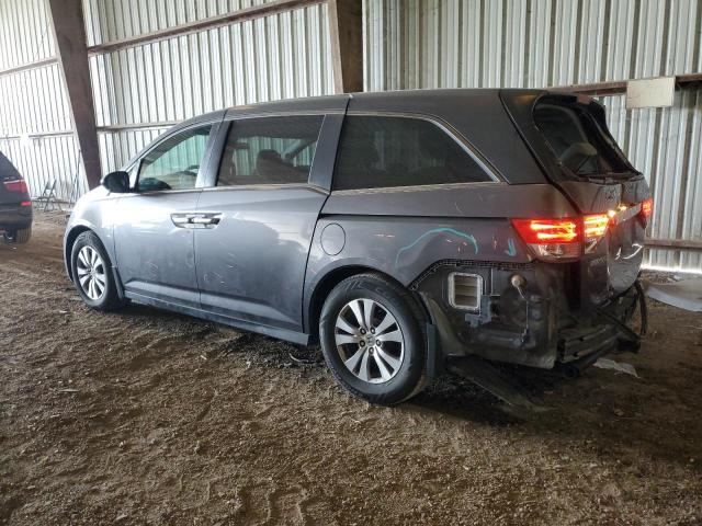 5FNRL5H45GB080765 - 2016 HONDA ODYSSEY EX GRAY photo 2