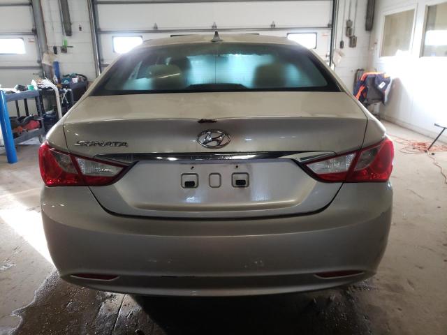 5NPEB4AC7BH156736 - 2011 HYUNDAI SONATA GLS CREAM photo 6