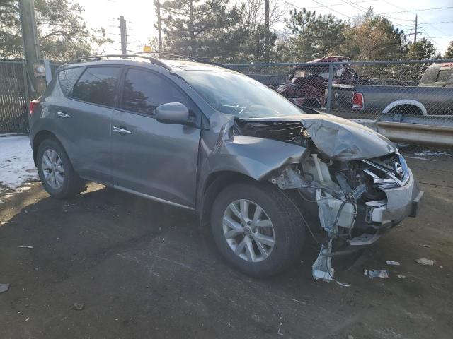 JN8AZ1MW7DW314329 - 2013 NISSAN MURANO S GRAY photo 4