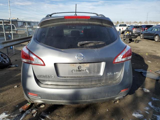 JN8AZ1MW7DW314329 - 2013 NISSAN MURANO S GRAY photo 6