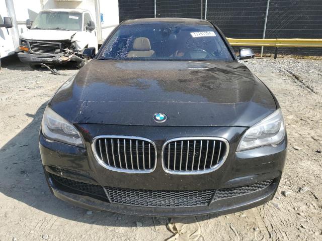WBAYG0C50DDZ04741 - 2013 BMW 760 LI BLACK photo 5