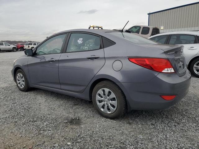 KMHCT4AE3GU136854 - 2016 HYUNDAI ACCENT SE GRAY photo 2