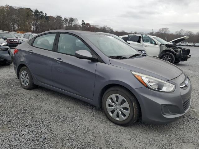 KMHCT4AE3GU136854 - 2016 HYUNDAI ACCENT SE GRAY photo 4