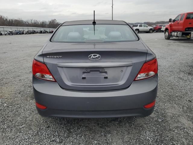 KMHCT4AE3GU136854 - 2016 HYUNDAI ACCENT SE GRAY photo 6