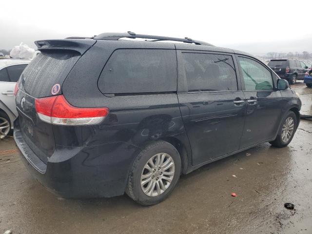 5TDYK3DC8ES436666 - 2014 TOYOTA SIENNA XLE BLACK photo 3