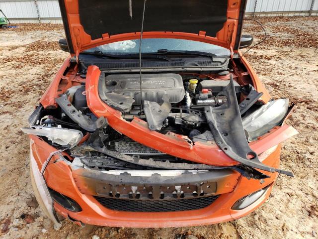 1C3CDFBB1FD253305 - 2015 DODGE DART SXT ORANGE photo 11