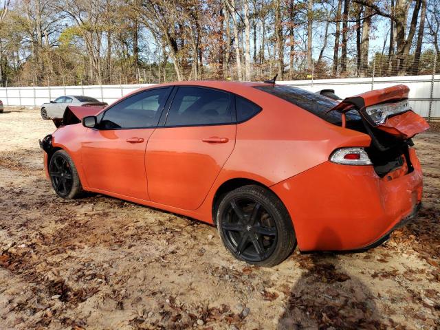 1C3CDFBB1FD253305 - 2015 DODGE DART SXT ORANGE photo 2