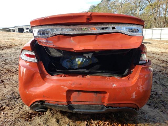 1C3CDFBB1FD253305 - 2015 DODGE DART SXT ORANGE photo 6