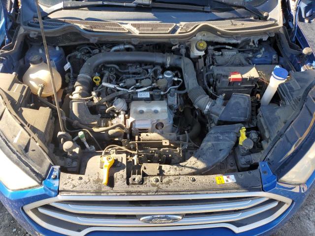 MAJ3P1TE6JC189796 - 2018 FORD ECOSPORT SE BLUE photo 12
