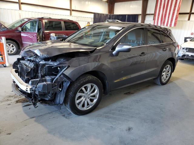 5J8TB4H54HL015238 - 2017 ACURA RDX TECHNOLOGY CHARCOAL photo 1